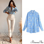 With Satin Blouse Design Arm - Long Zebra Top