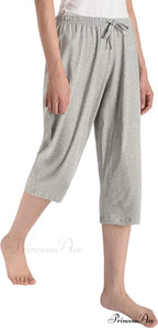 Cotton Capri Pants Sleep Capris