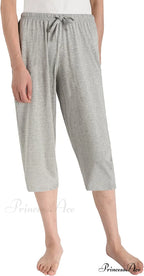 Cotton Capri Pants Sleep Capris
