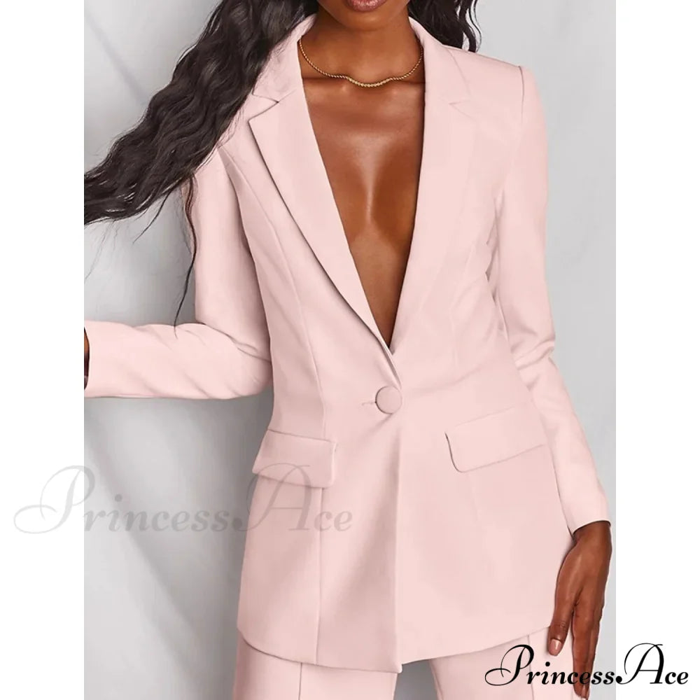 Regular Pocket Coat Formal Suit
