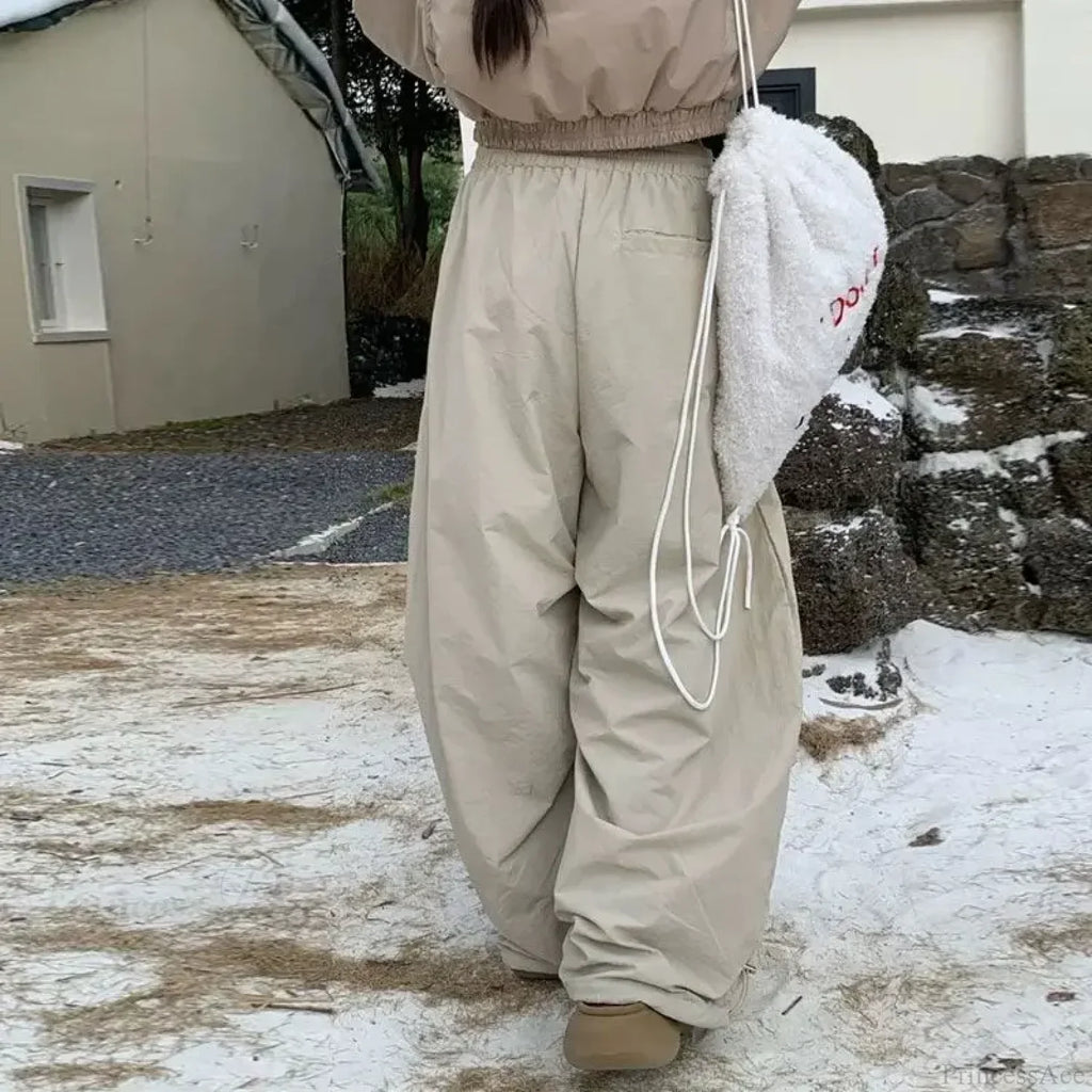 Y2K Harajuku Women Wide Leg Pants