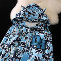 Y2K Hoodie Demon Streetwear Camouflage Up Embroidery Oversized Harajuku Zip Women