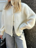 Y2K Knit Casual Cardigan Jacket