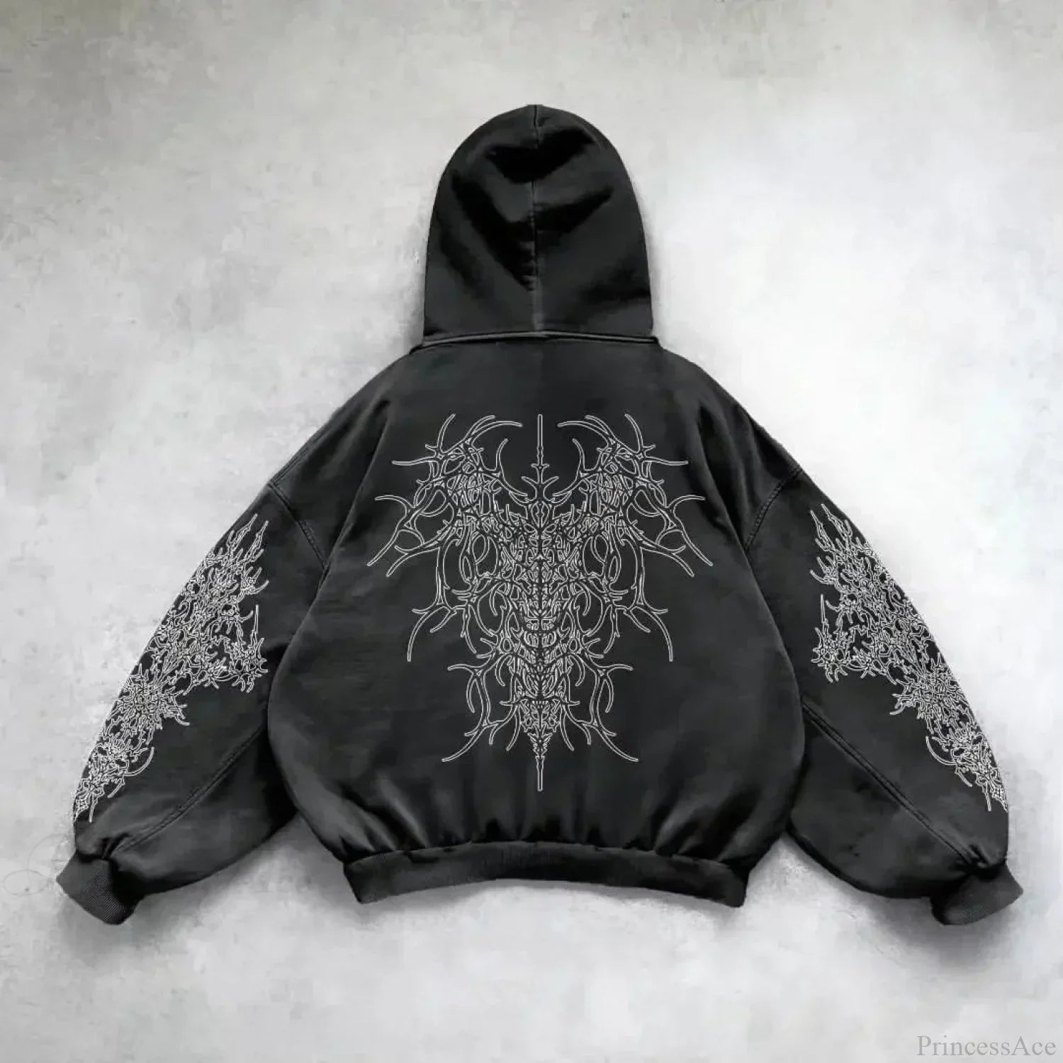 Y2K Mysterious Rap Urban Hoodie